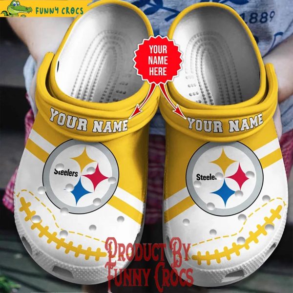 Personalized Pittsburgh Steelers Crocs Shoes Gifts For Fans