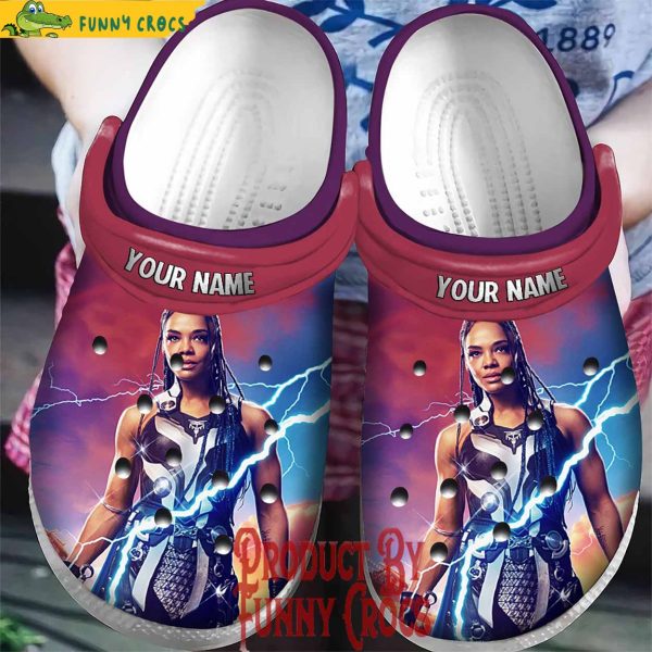 Personalized Thor Love And Thunder Valkyrie Crocs Gifts For Fans