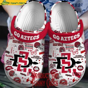 San Diego State Aztecs NCAA Football Crocs Shoes 1