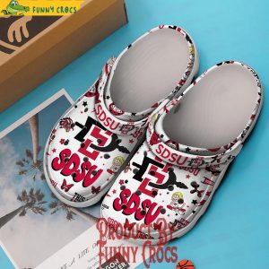 San Diego State Aztecs SDSU Crocs Shoes 2