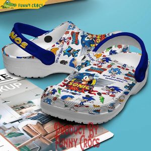 Sonic Mania Gotta Go Fast Crocs Shoes