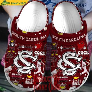 South Carolina Gamecocks Baseball Crocs For Adults 1