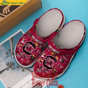 South Carolina Gamecocks USC Football Crocs Shoes 3