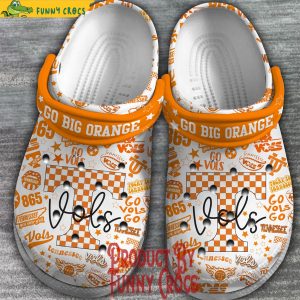 Tennessee Volunteers Go Big Orange Crocs Slippers