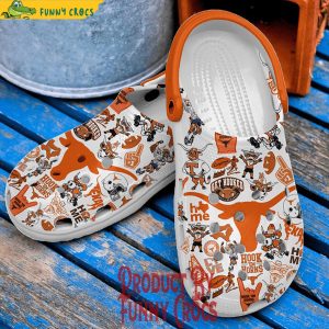 Texas Longhorns Crocs For Adults