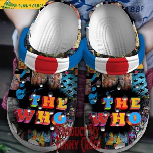 The Who Band Crocs Shoes