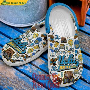 UCLA Bruins Mighty Bruins World Crocs Shoes 3