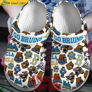 UCLA Bruins Go Bruins NCAA Crocs Slippers