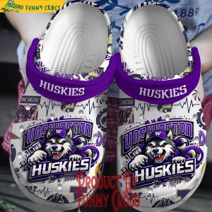 Washington Huskies Football Crocs 1