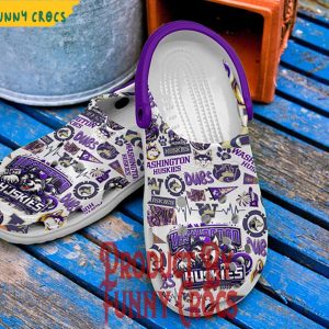 Washington Huskies Football Crocs 4