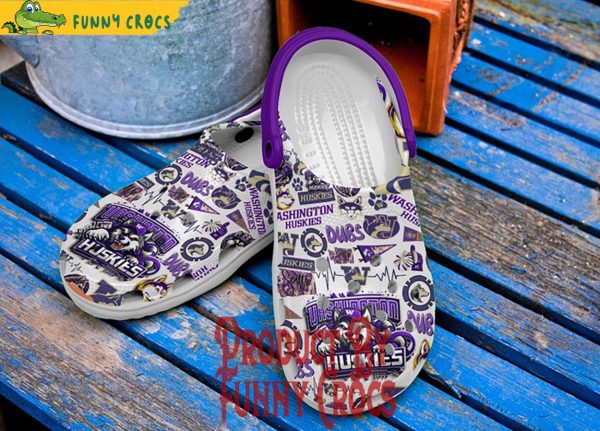 Washington Huskies Football Crocs