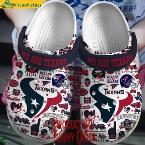 We Are Texans Houston Texans Crocs Shoes 1