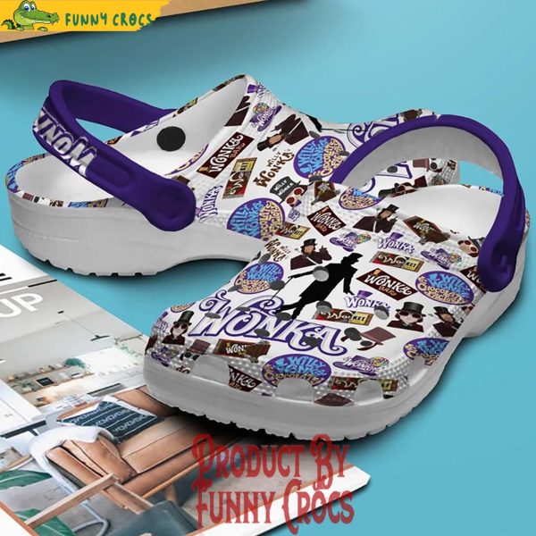 Willy Wonka And The Chocolate Factory Crocs Shoes