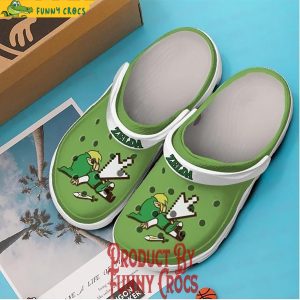 Zelda Pixel Crocs 3