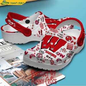 Wisconsin Badgers NCAA Crocs