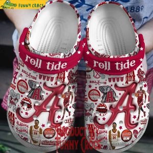 Alabama Crimson Tide Roll Tide Crocs Clog