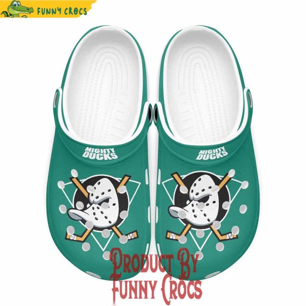 Anaheim Ducks Green Crocs GIfts For Fans