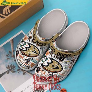 Anaheim John The Go Ducks Side Crocs Shoes 3