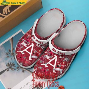 Arkansas Razorbacks Baseball Crocs Shoes 2