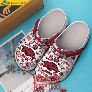 Arkansas Razorbacks Go Hogs Football Crocs Shoes 3