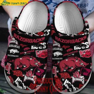 Arkansas Razorbacks NCAA Crocs Shoes 1