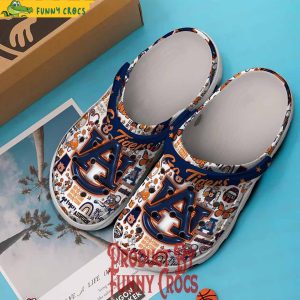 Auburn Tigers NCAA Football Crocs Shoes