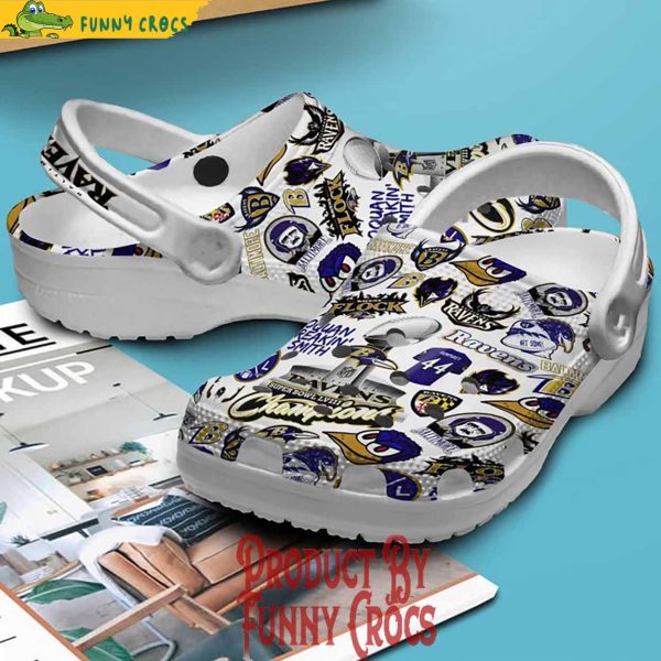 Baltimore Ravens Super Bowl Champions Crocs