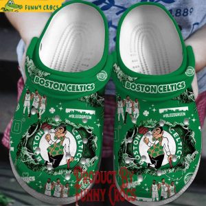 Boston Celtics Bleed Green Basketball Crocs Gifts For Fans