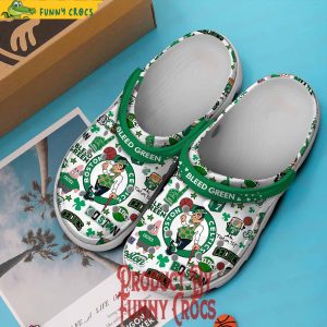 Boston Celtics Bleed Green Basketball White Crocs Clog Crocband 2