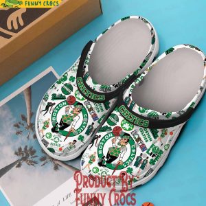 Boston Celtics No Luck Needed Basketball Crocs 3