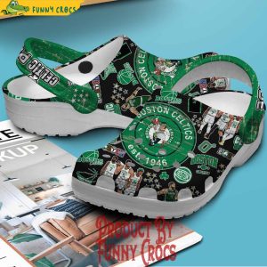 Boston Celtics Pride Est 1946 Basketball Crocs 3