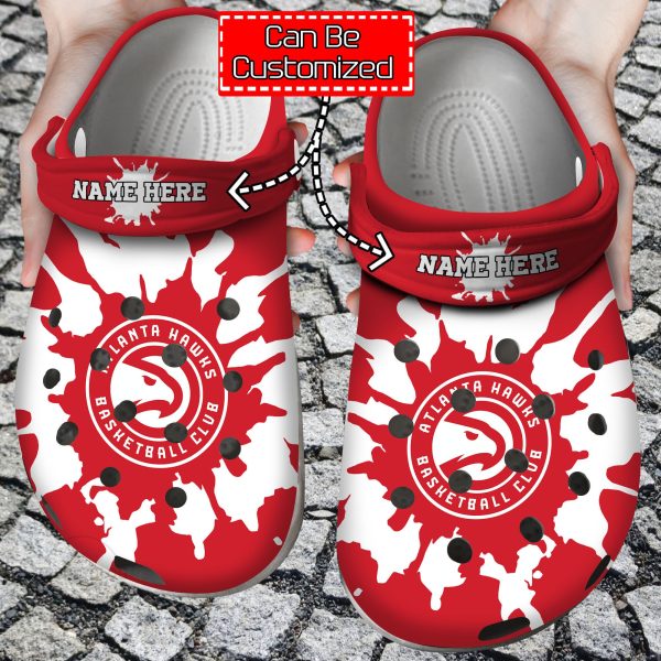 Custom Atlanta Hawks Basketball Club Classic Clog Crocs