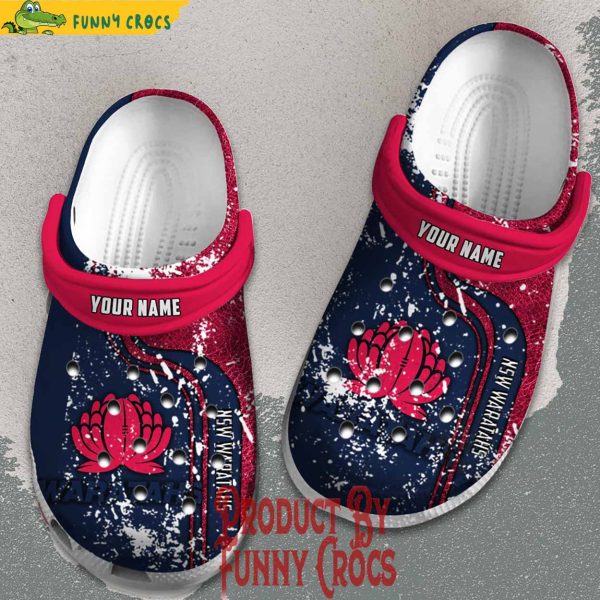 Custom Super Rugby NSW Waratahs Crocs