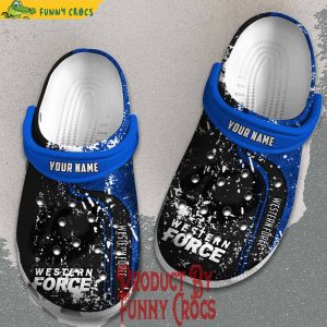 Custom Super Rugby Western Force Crocs