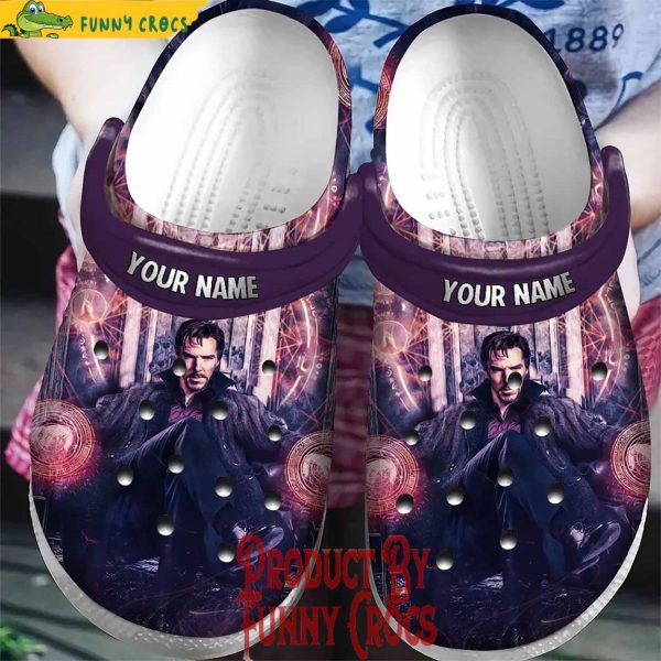 Customized Doctor Strange Galaxy Crocs Shoes