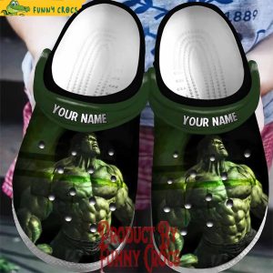 Customized The Incredible Hulk Crocs Shoes