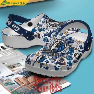 Dallas Mavericks Go Mavs NBA Crocs Shoes 3