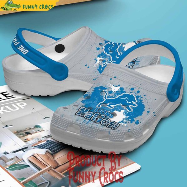 Detroit Lions One Pride Nation Crocs