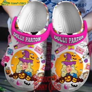 Dolly Parton Halloween Crocs For Adults 1