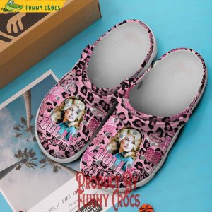 Dolly Parton Pink Leopard Crocs Slippers 2