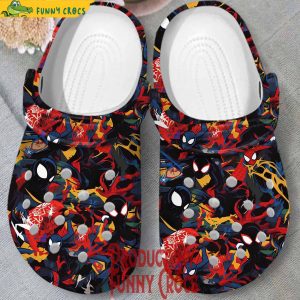 Evil Spiderman Crocs Comics Clog