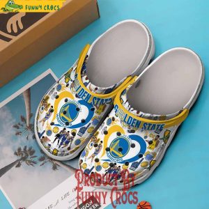 Golden State Warriors Basketball Crocs Shoes 2