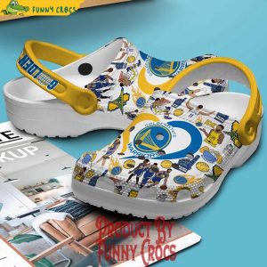 Golden State Warriors Basketball Crocs Shoes 3