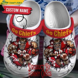 Kansas City Chiefs Go Chiefs Breaking Wall NFL Crocs