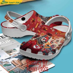 Kansas City Chiefs Go Chiefs Wolf Fan Crocs Shoes