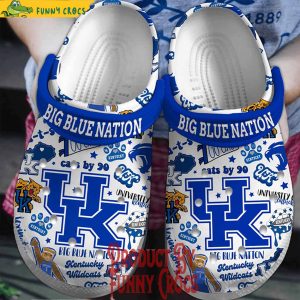 Kentucky Wildcats Big Blue Nation Crocs Shoes