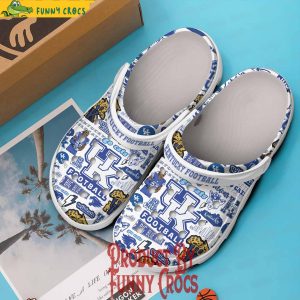 Kentucky Wildcats Football Crocs Shoes