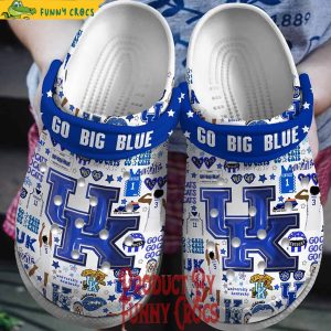 Kentucky Wildcats Go Big Blue Basketball Crocs Gifts For Fans