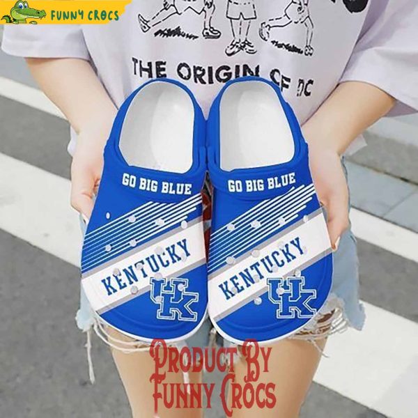 Kentucky Wildcats Go Big Blue Crocs Shoes