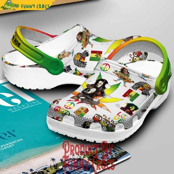 Legend Bob Marley Crocs Shoes